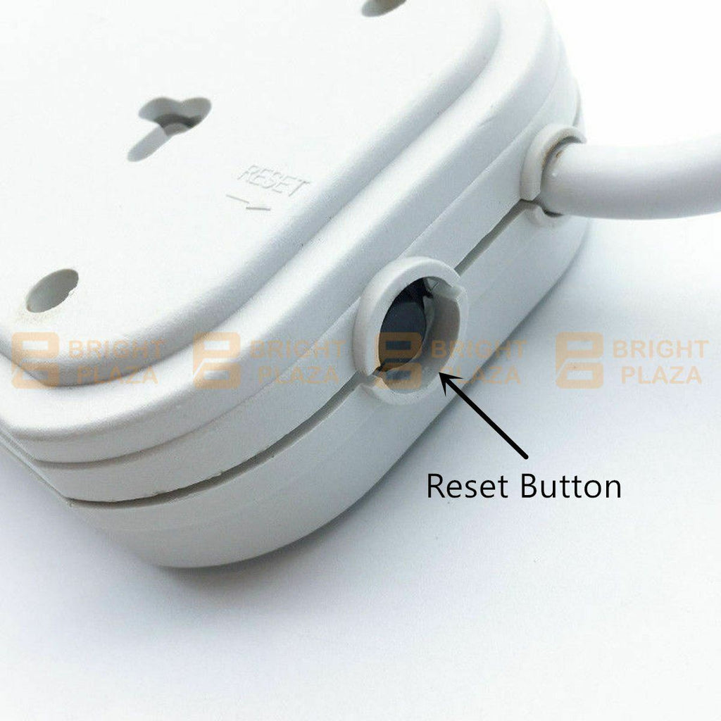 4/6 Way Outlet Power Board Powerboard Sockets With Individual Switch Power Point