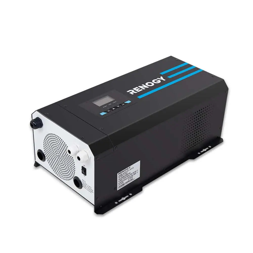Open Box 3000W 12V Pure Sine Wave Inverter Charger w/ LCD Display