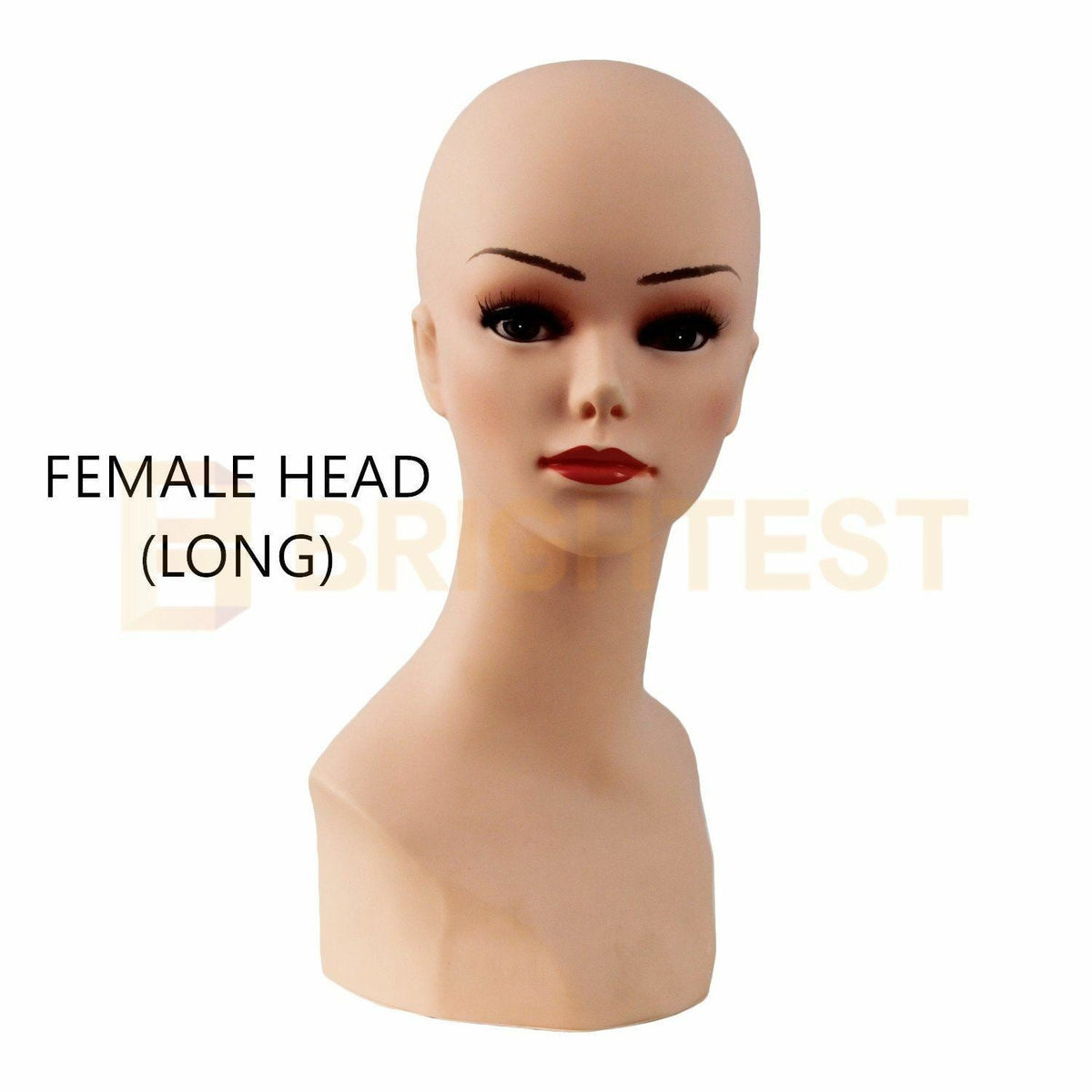 Mannequin Display Head Stand Female Makeup Model Hat Wig Hair Jewellery Dummy