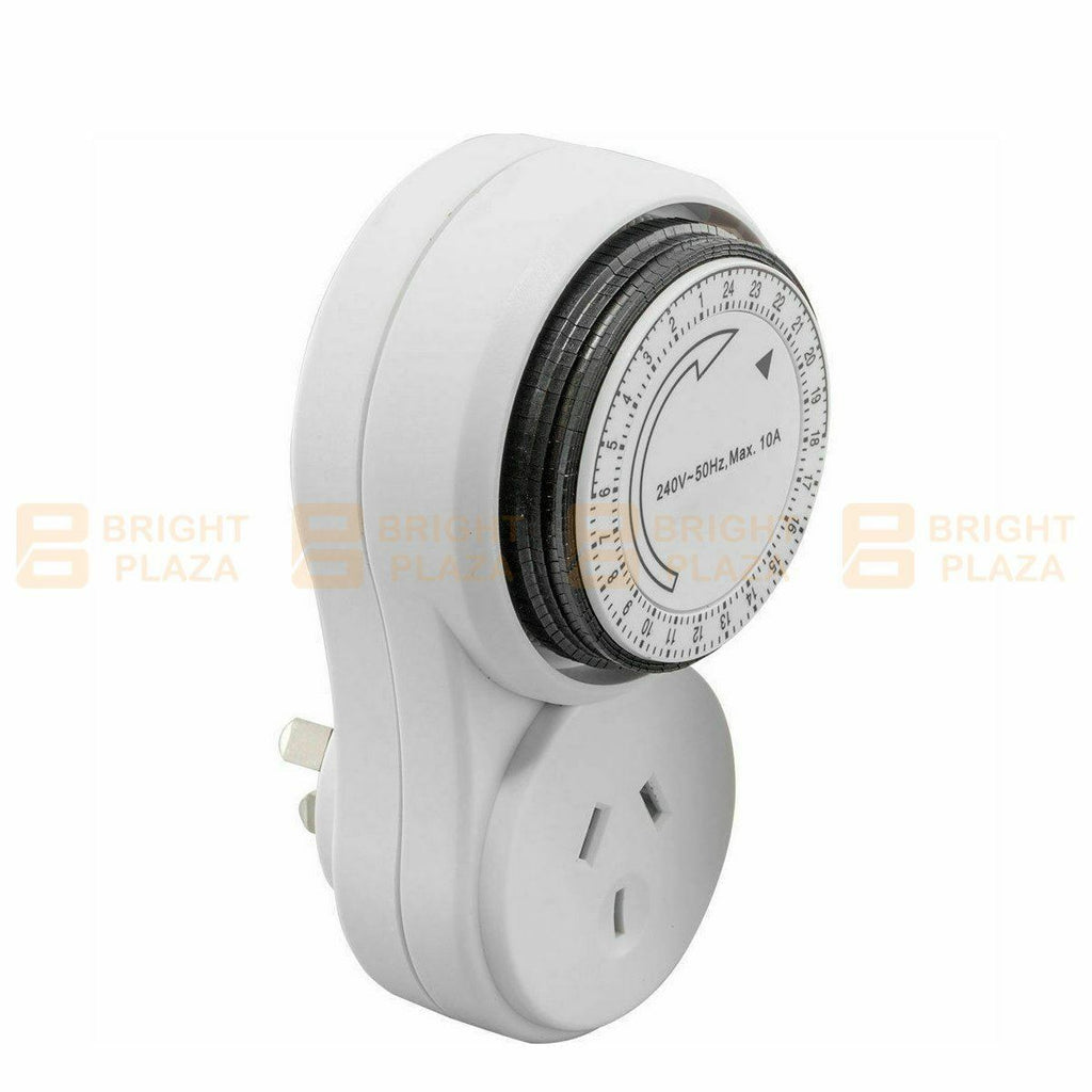 24 Hour Timer Programmable Mechanical Timer with Auto Switch On 24hrs Easy Set