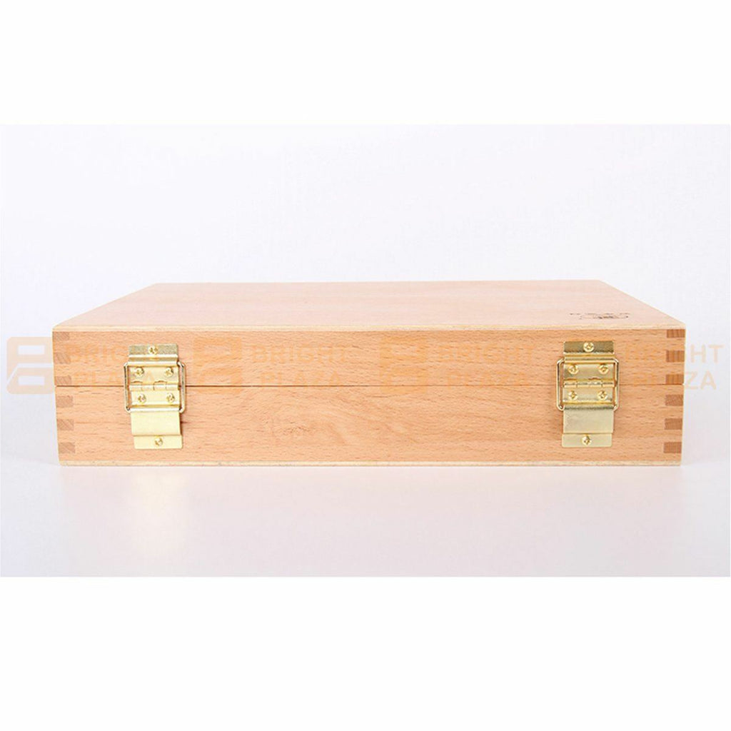 Artist Painting Painter Wooden Storage Box Easel Palette Beech Wood Organiser