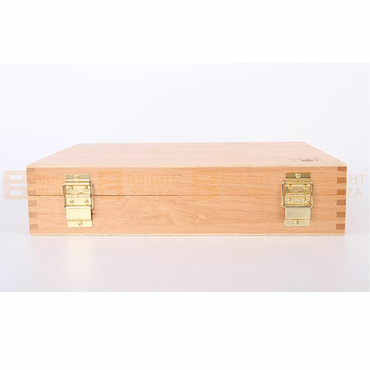 Artist Painting Painter Wooden Storage Box Easel Palette Beech Wood Organiser