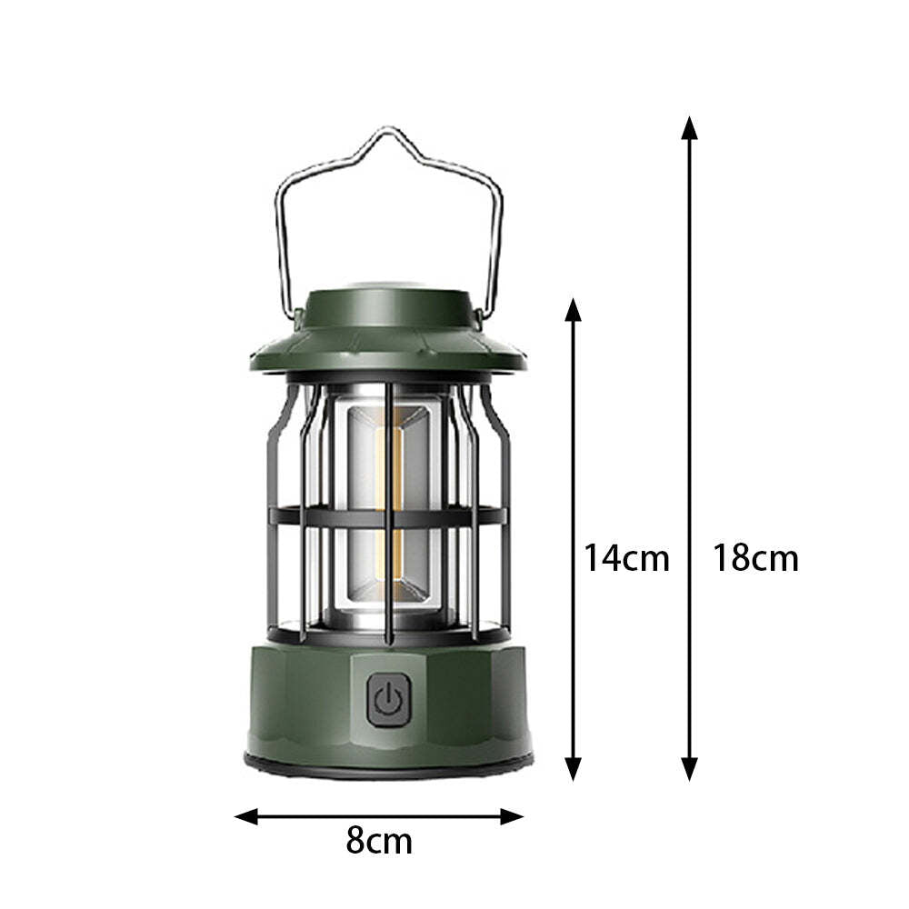 Portable LED Camping Camp Lantern Lamp Light Torch Outdoor Hiking Water-Resistan