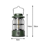 Portable LED Camping Camp Lantern Lamp Light Torch Outdoor Hiking Water-Resistan