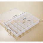 Large Plastic Compartment Storage Box Container Jewellery Bead Craft Organiser