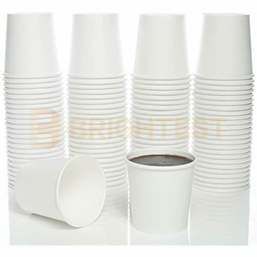 Paper Cups Coffee Espresso Single Wall Use Shot Cup Tasting Bulk 100ml 3.5oz
