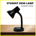 Desk Lamp Adjustable Flexible Neck Table Work Student Study Light Bedroom Classi