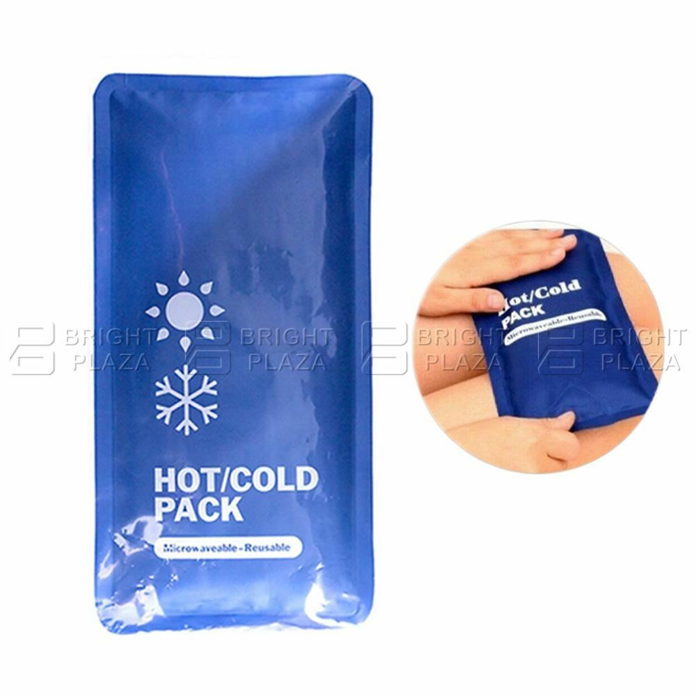 2 x Microwaveable Reusable Hot And Cold Pack Ice Gel Packs Heat Warm Cool Ice