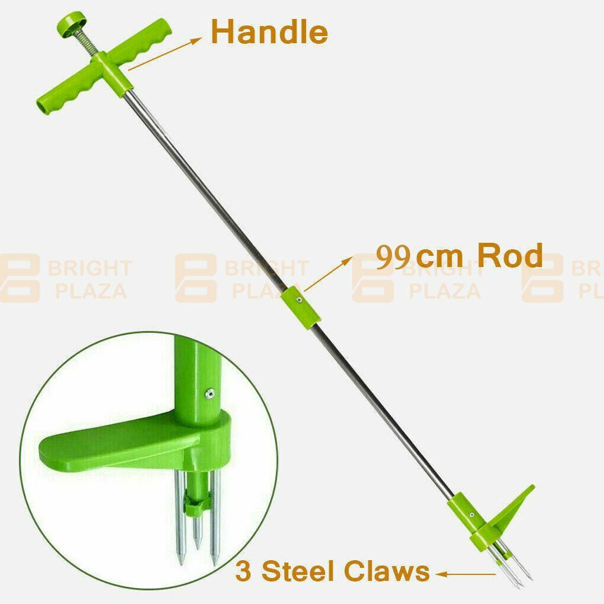 Garden Weed Puller Weeder Twister Easy Twist Pull Lawn Root Remover Killer Tool