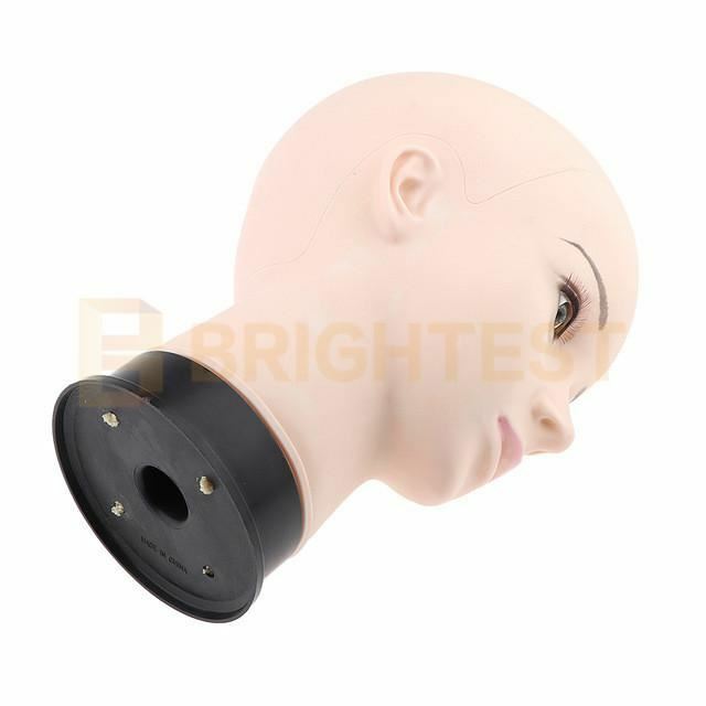 Mannequin Display Head Stand Female Makeup Model Hat Wig Hair Jewellery Dummy
