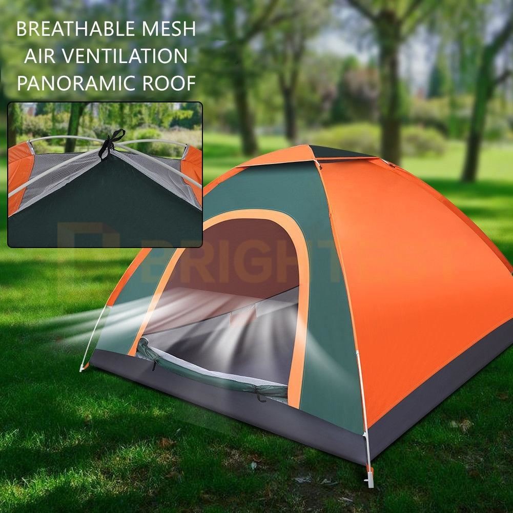 Pop Up Camping Tent Portable Hiking Mesh Canopy Sun Shade Shelter Instant Easy