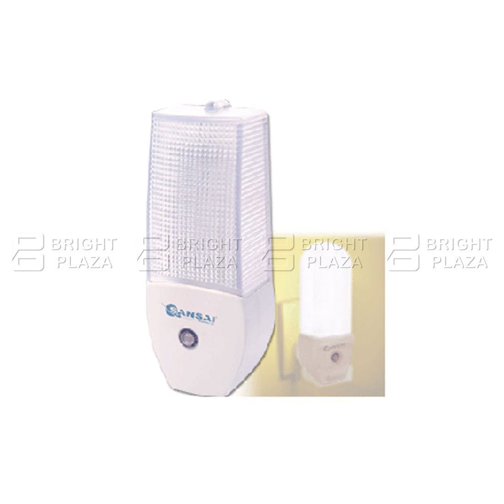 2pcs Automatic LED Night Light Lamp Sensor Activating Auto On/Off Hallway Bedroo