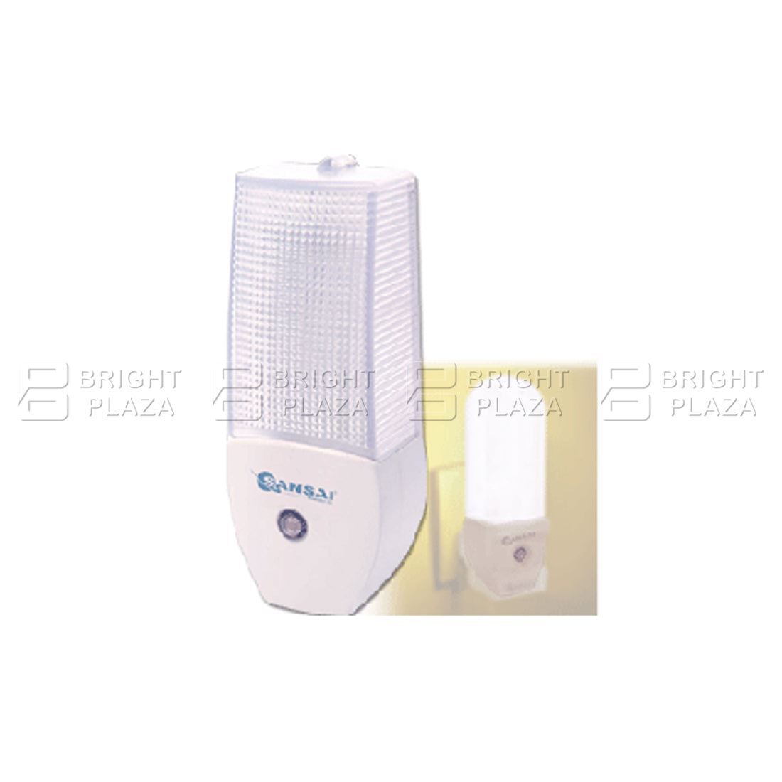 2pcs Automatic LED Night Light Lamp Sensor Activating Auto On/Off Hallway Bedroo