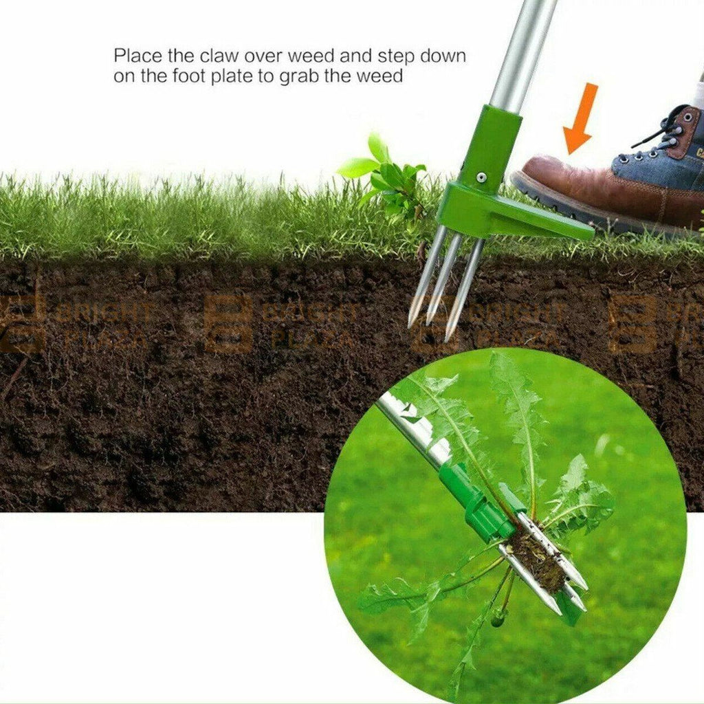 Garden Weed Puller Weeder Twister Easy Twist Pull Lawn Root Remover Killer Tool