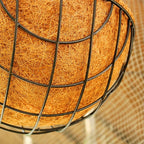Garden Hanging Basket With Liner & Chain Flower Plant Pots Planters Baskets Coir