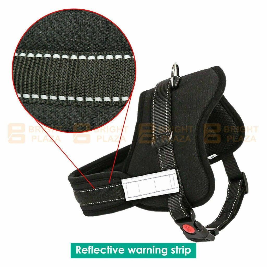 Reflective Adjustable Pet Puppy Dog Harness Support Padded BUY 1 GET 1 FREE