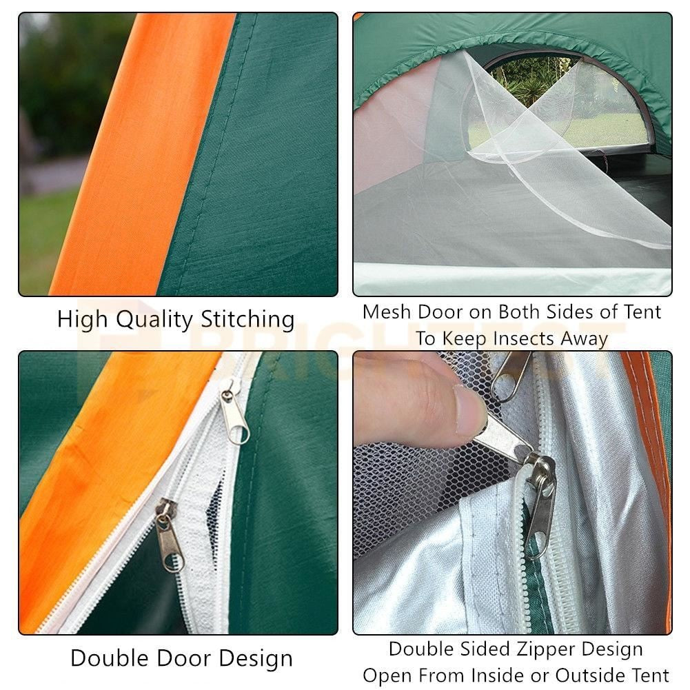 Pop Up Camping Tent Portable Hiking Mesh Canopy Sun Shade Shelter Instant Easy
