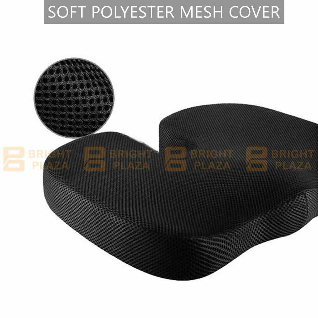 Orthopaedic Memory Foam Seat Cushion Support Back Pain Chair Pillow Car Coccyx