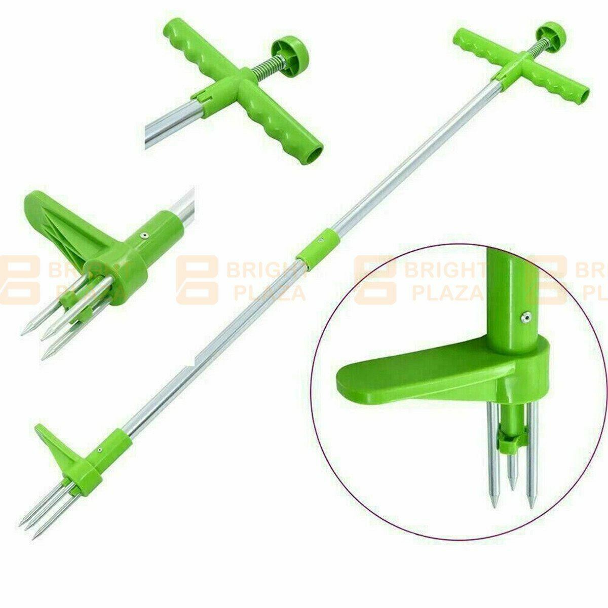 Garden Weed Puller Weeder Twister Easy Twist Pull Lawn Root Remover Killer Tool