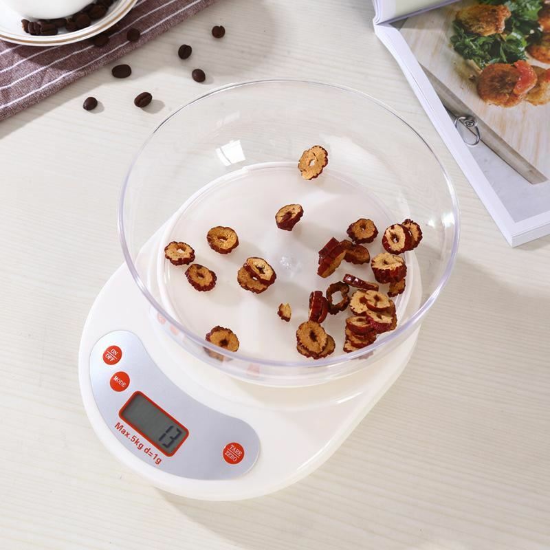 5kg/1g Electronic Digital Kitchen Scale Postal Scales Food Weighing Balance LCD