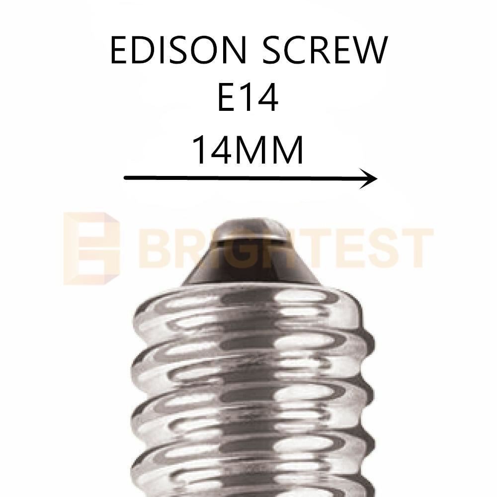 8pcs Clear Night Light Lamp Replacement Bulbs 7W E14 240V Small Screw On Bulb