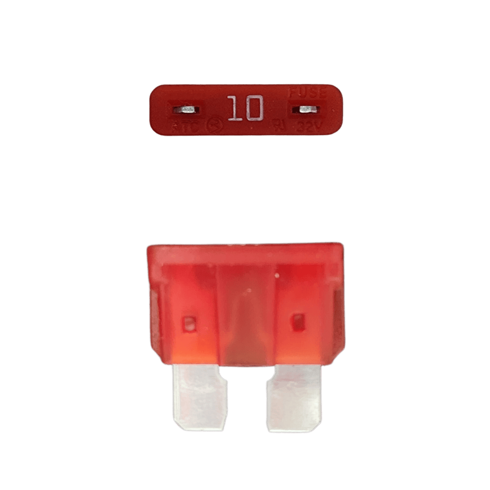 Exotronic 10A ATO/ATC Standard Automotive Blade Fuse