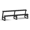 Jordan Classic Rubber Dumbbell set 2.5-25kg with Horizontal Rack
