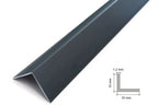 Anthracite PVC Corner Angle – 1m & 2.48m Plastic Trim