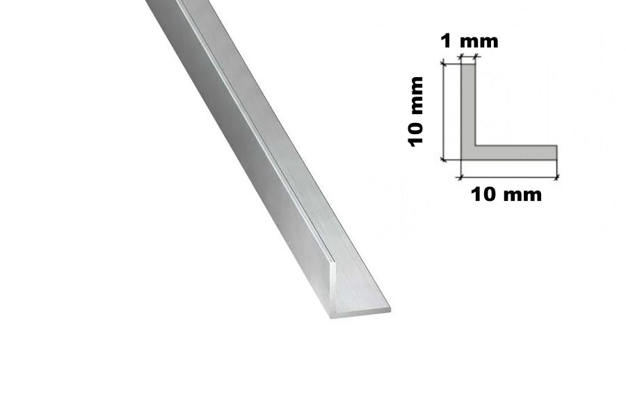 lightweight aluminium corner trim for DIY projects