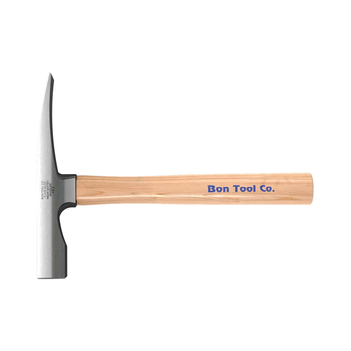Bon Tool Steel City Bricklayers Hammer Wooden Handle - RHINOBUILD Bricklaying Tools