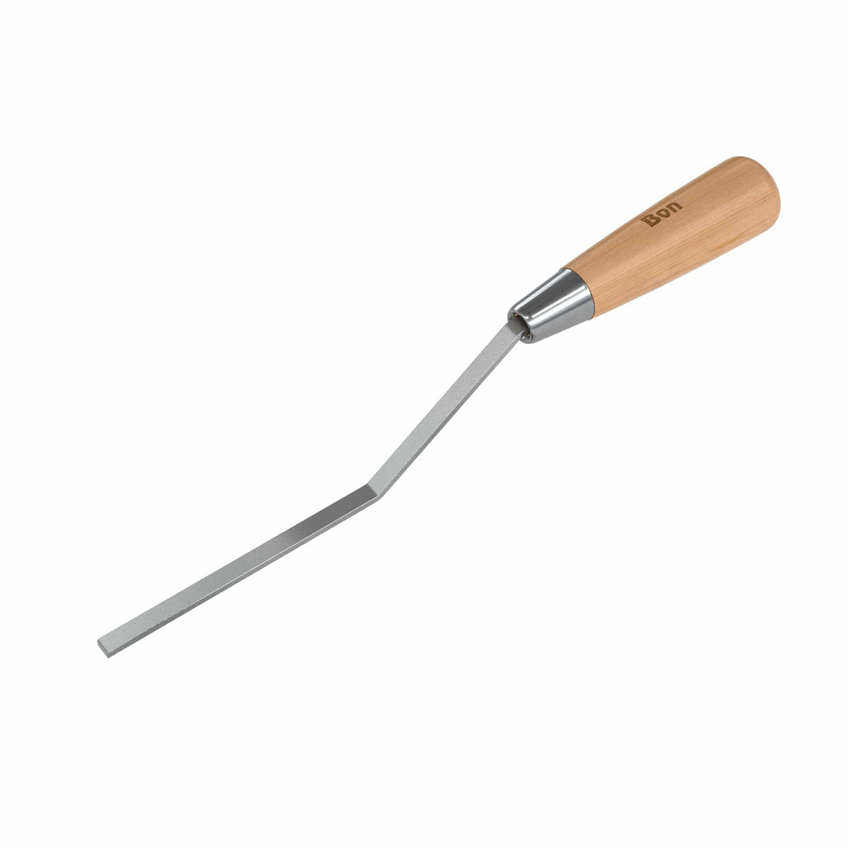 Bon Tool Stiff Tuck Pointer Wood Handle - Square End - RHINOBUILD Bricklaying Tools