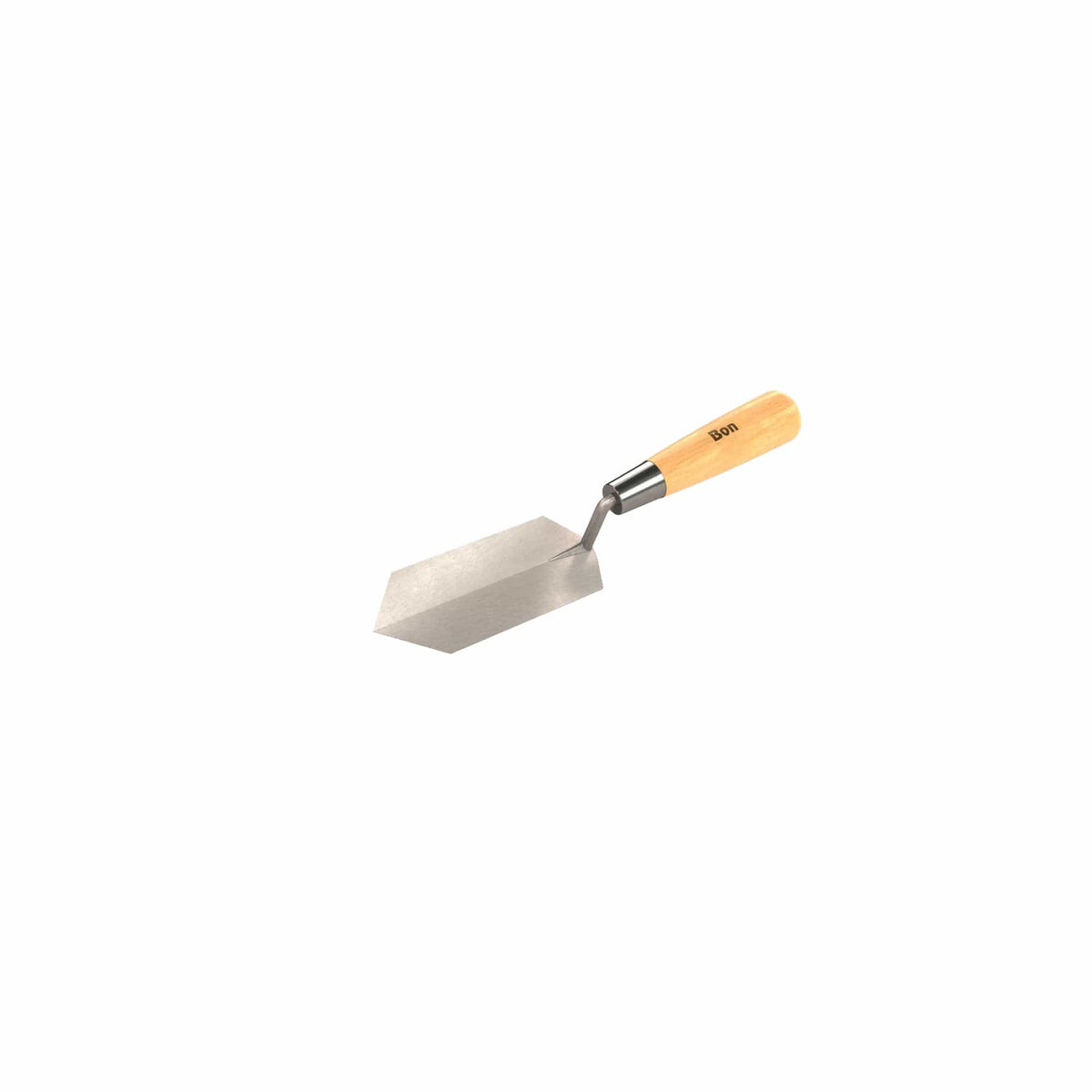 Bon Tool Margin Trowel Pointed - Wood Handle - RHINOBUILD Bricklaying Tools