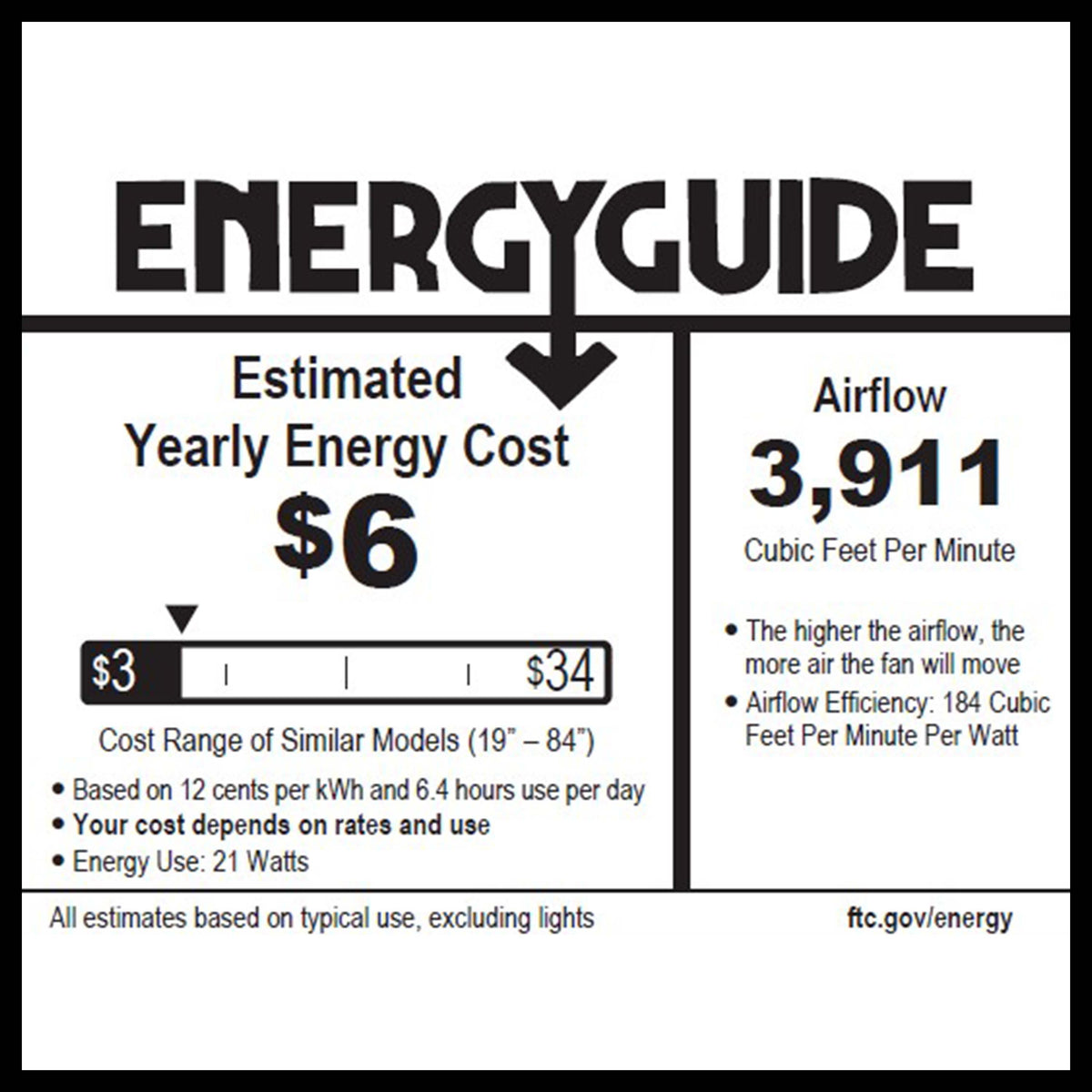 RAVIAN® 52" 3-Blade Ceiling Fan