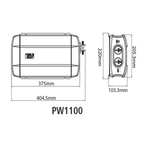 Projecta PW1100 12V 1100W Pro-Wave Pure Sine Wave Inverter