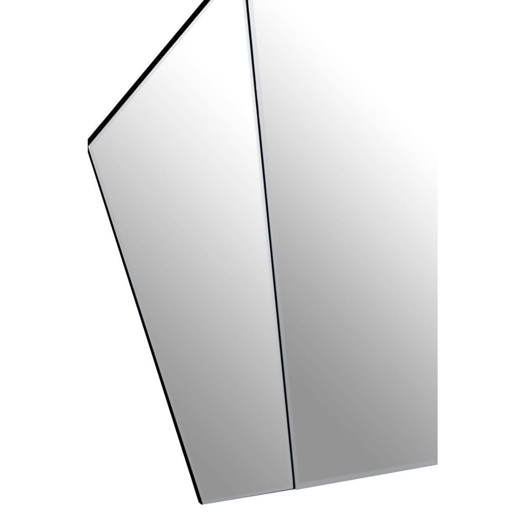YulaÂ Wall Mirror With Silver Finish Frame