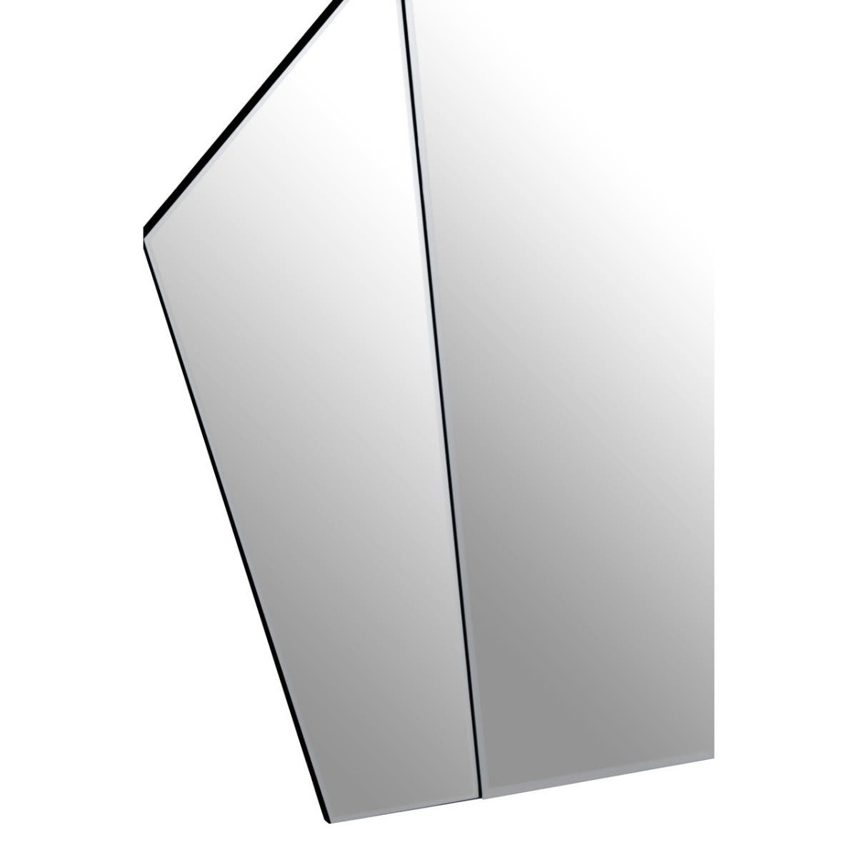 YulaÂ Wall Mirror With Silver Finish Frame