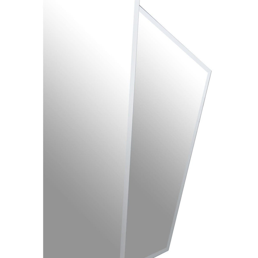 YulaÂ Wall Mirror With Silver Finish Frame
