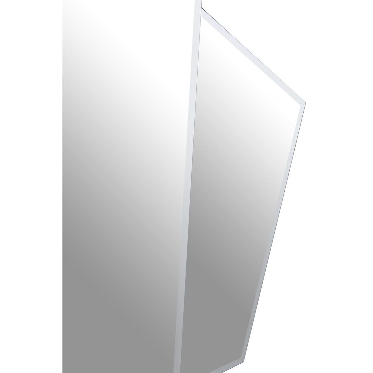 YulaÂ Wall Mirror With Silver Finish Frame