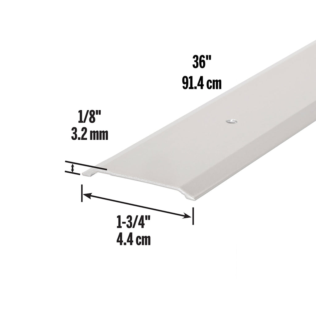 Aluminum Flat Profile Threshold for Interior Doorways