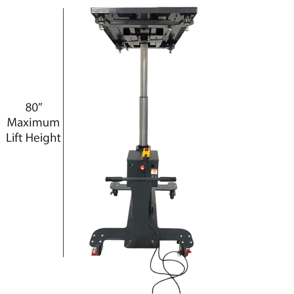 Powerline PLT-3000B Battery Powered EV Lift Table 3000 lb Capacity