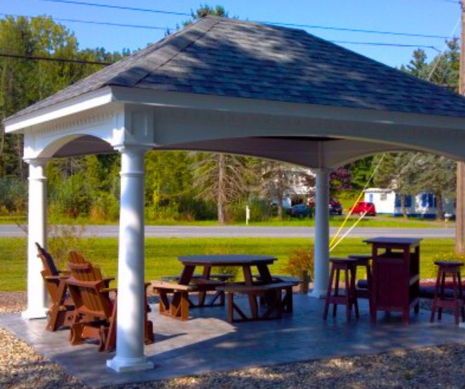 DISPLAY ONLY- 12' X 16' HAMPTON PAVILION