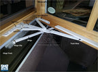 114 - Sash Track For Casement Windows