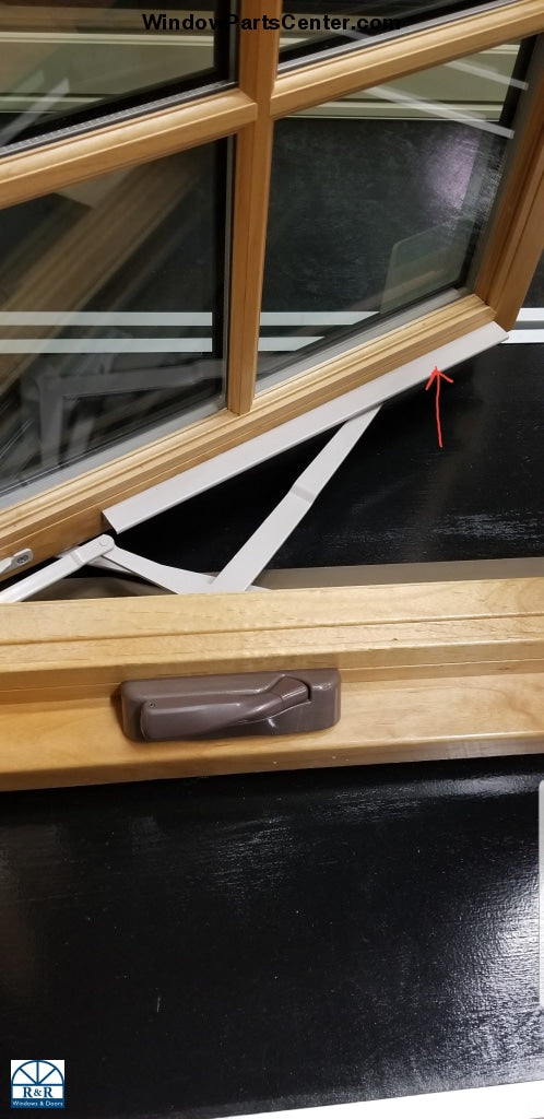 114 - Sash Track For Casement Windows
