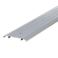 1/2 in. x 36 in. Silver Aluminum Heavy-Duty Commercial Flat-Profile Threshold