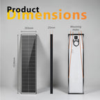 Exotronic 115W Narrow Fusion Fixed Solar Panel
