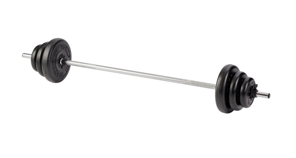 York Black Vinyl Aerobic Weight Plate Set