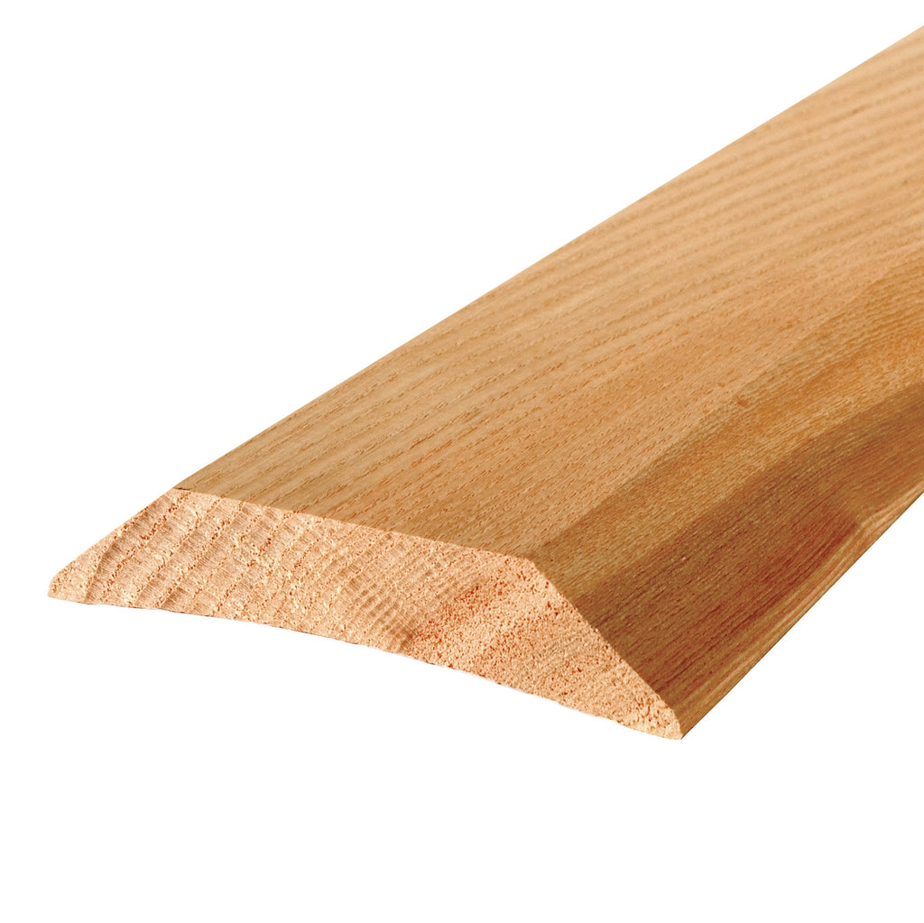 3-1/2 in. x 3/4 in. Natural Hardwood Low-Profile Threshold for Doorways
