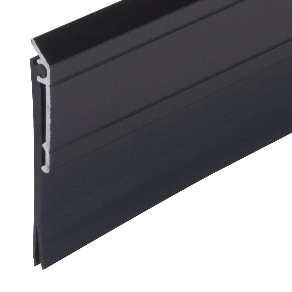 Aluminum and Vinyl Heavy-duty Screw-on Door Sweep