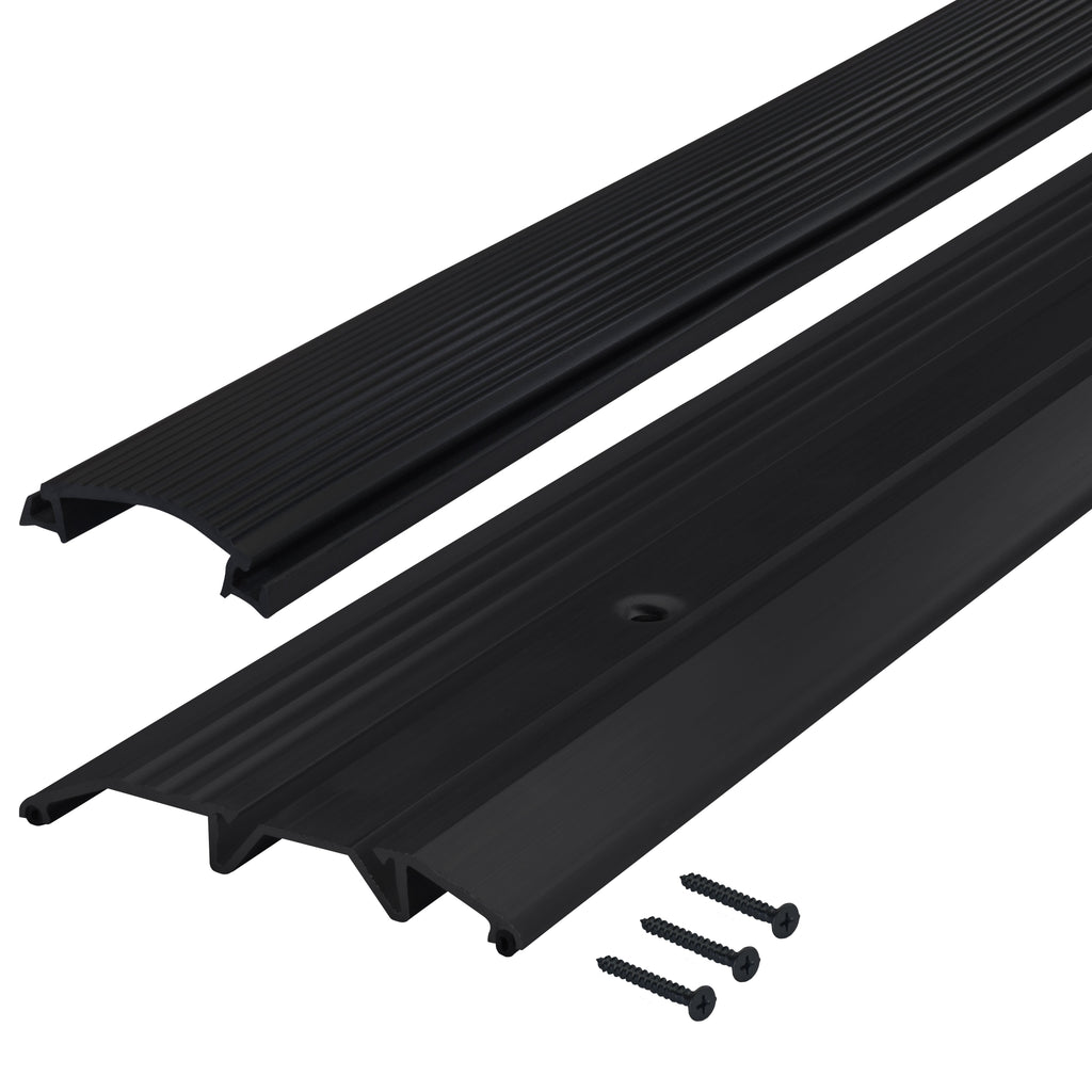 Aluminum and Vinyl Heavy-Duty Low-Profile Threshold