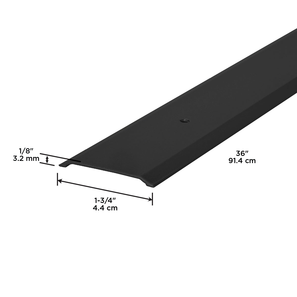 Aluminum Flat Profile Threshold for Interior Doorways